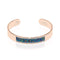 Plage de Manhattan | Or rose 18 carats | Bracelet bohème